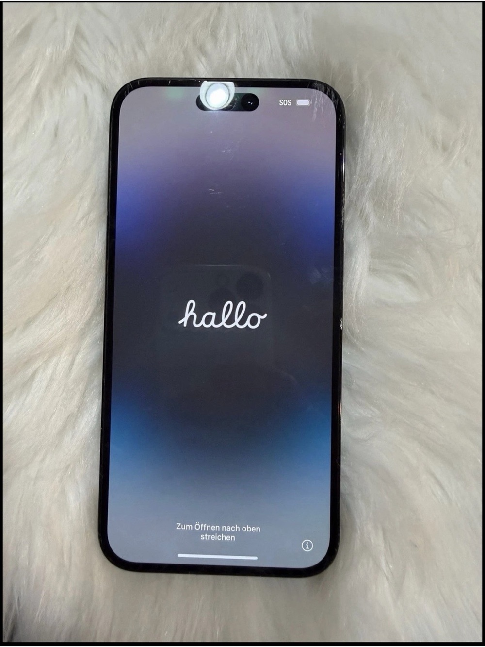 Apple iPhone 14 Pro Max 128GB Dark
Grey- CRACK BACK -AS IS